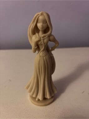 Disney Cream Button Base with Printed Markings